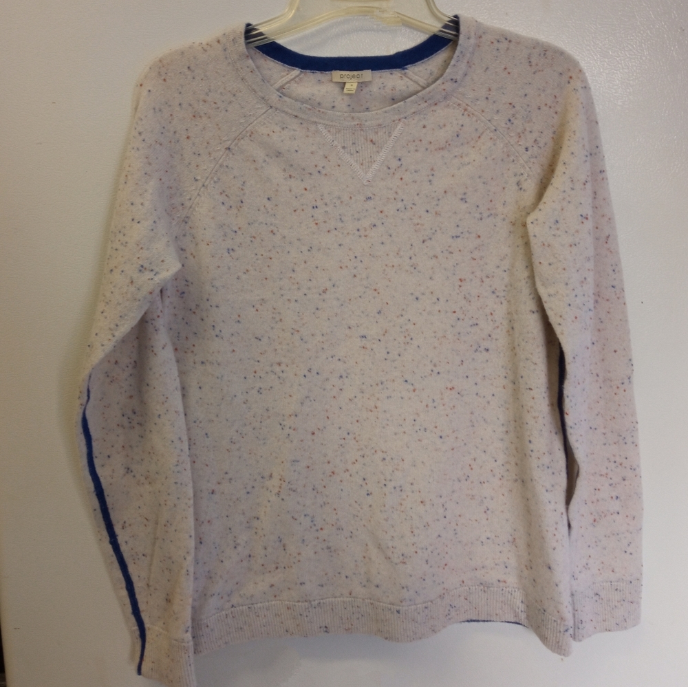 Project 100% Confetti Surplice Sweater